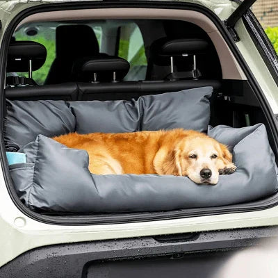 Siege Auto pour Chien - Gris