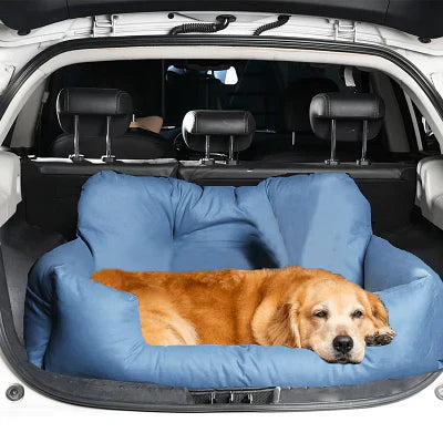 Siege Auto pour Chien - Bleu