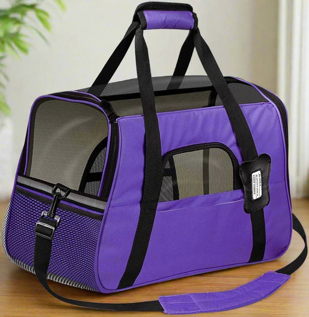 Sac de Transport pour Chien - Violet