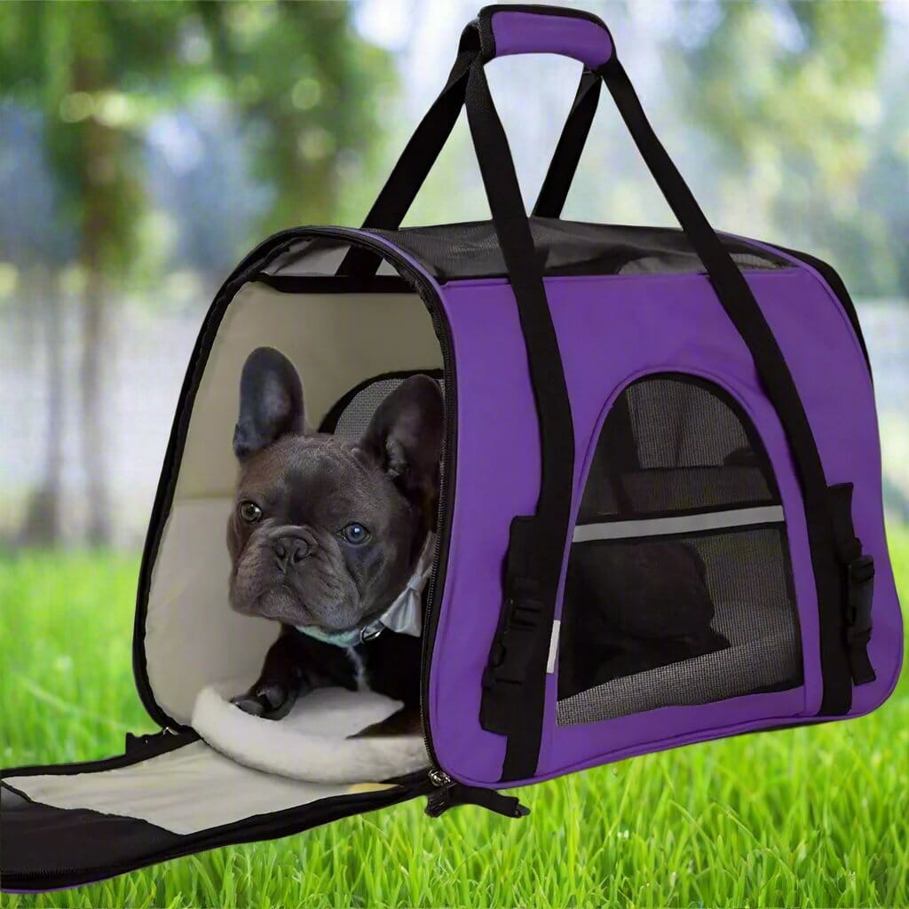 Sac de Transport pour Chien - Violet