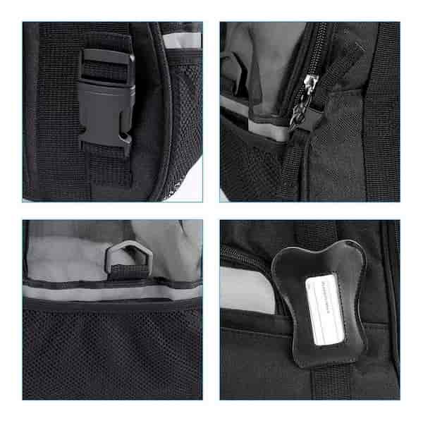 Sac de Transport pour Chien - Noir