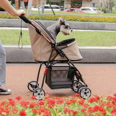 Poussette pour Chien - PetStroller™ - Beige