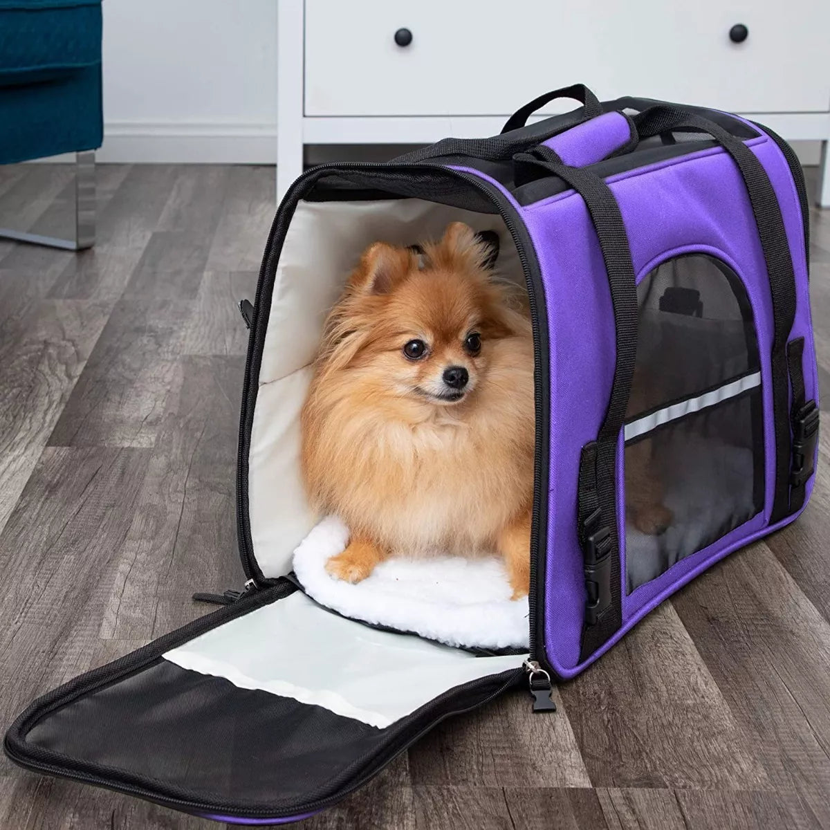 Sac de Transport pour Chien - DogCarrierBag™ - Violet