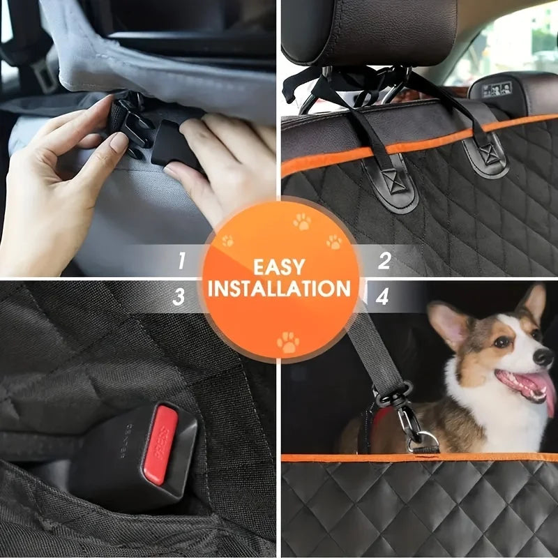 Housse de siège de voiture pour chien