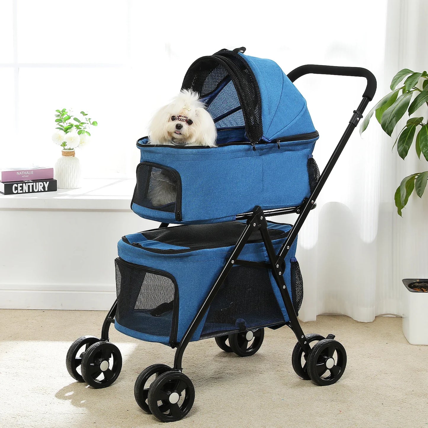 Poussette pour Chien - PetStroller™ - Bleu